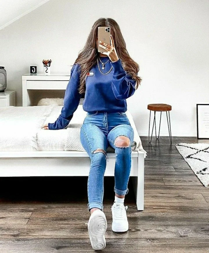 Cute-Outfit-Ideas-with-Jeans-for-Girls
