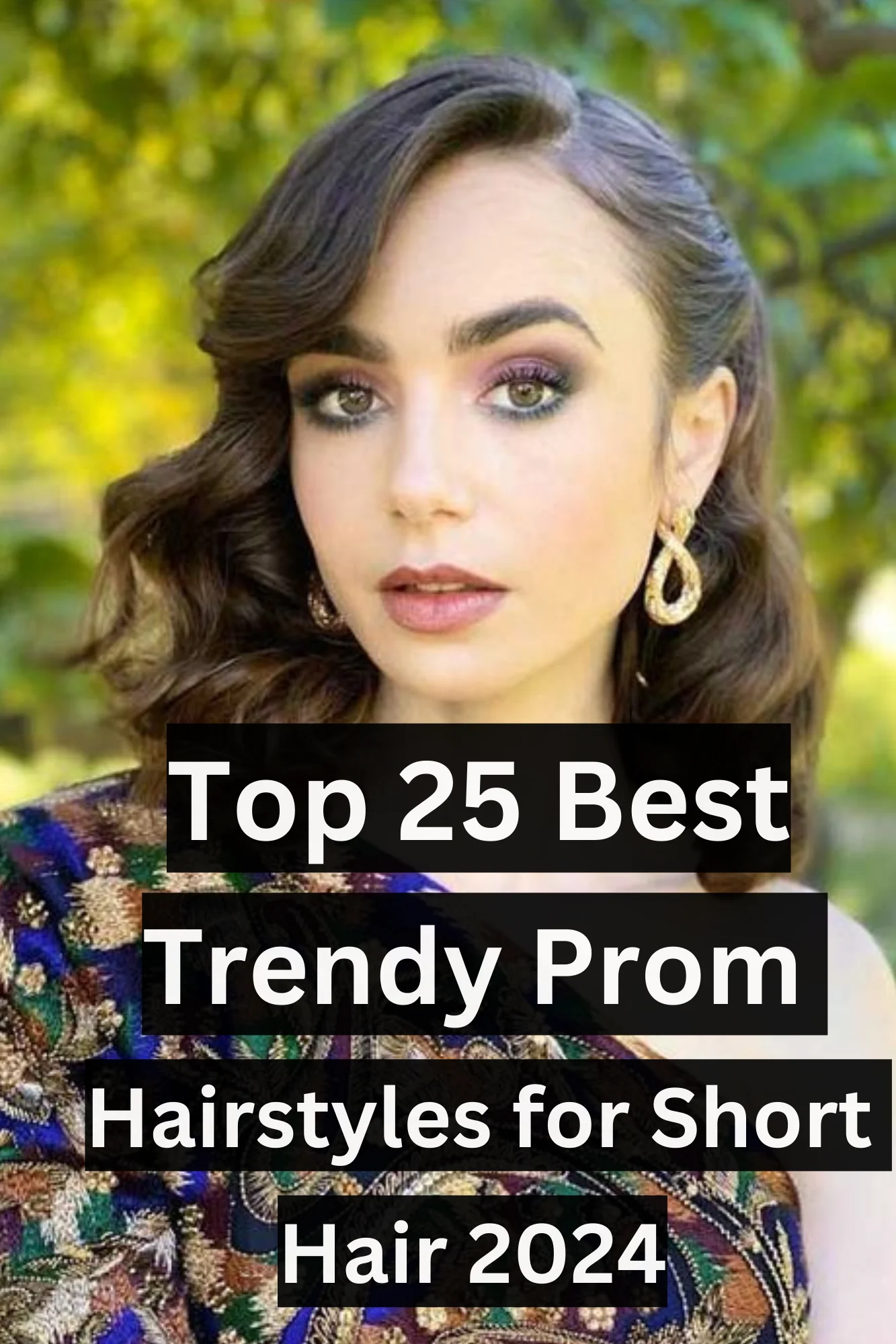 Prom Hairstyles for Short Hair 2024