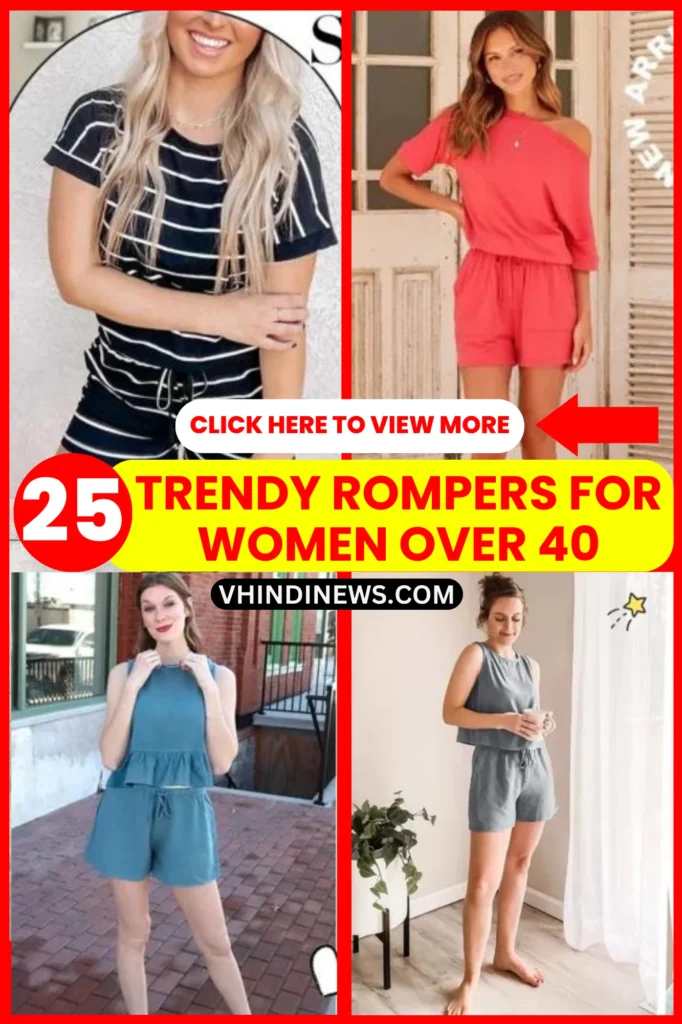 ROMPERS FOR WOMENS OVER 40