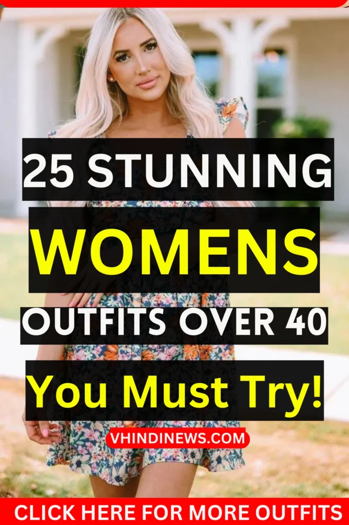 25 Perfect Summer Dresses for Women Over 40 Outfits for Women over 40