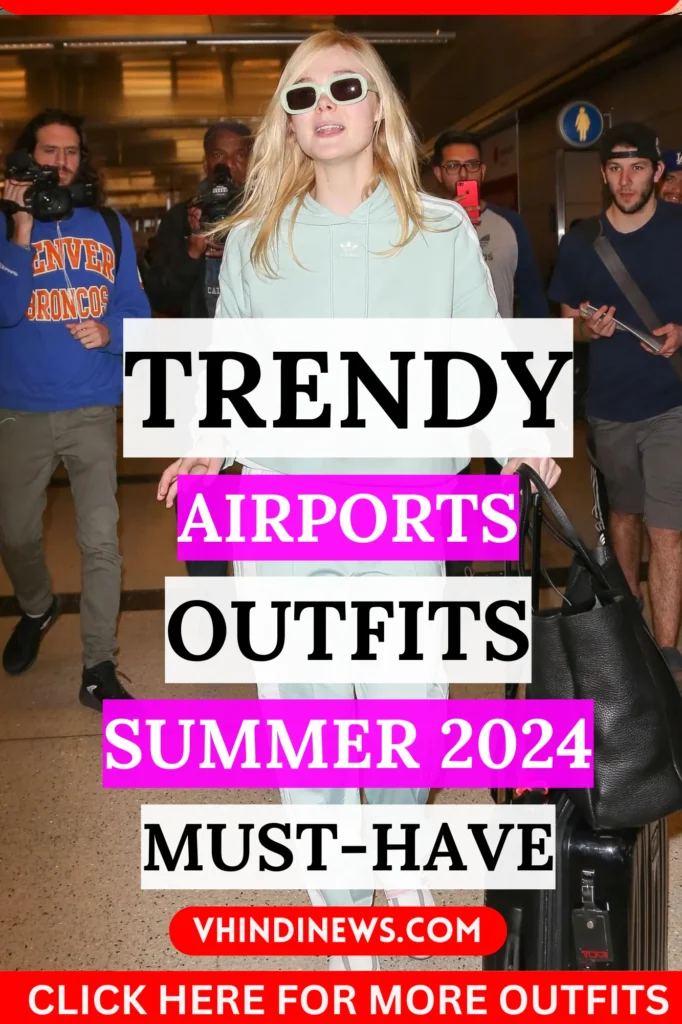 Airport Outfits For Long Flights