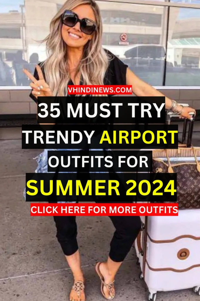 TOP 35 CUTE COMFY AIRPORT OUTFIT IDEAS FOR SUMMER 2024 5