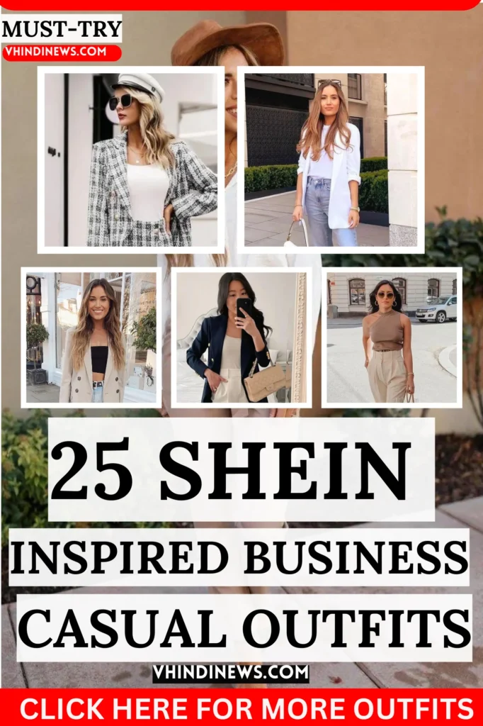 Shein Inspired Business Casual Outfits: 