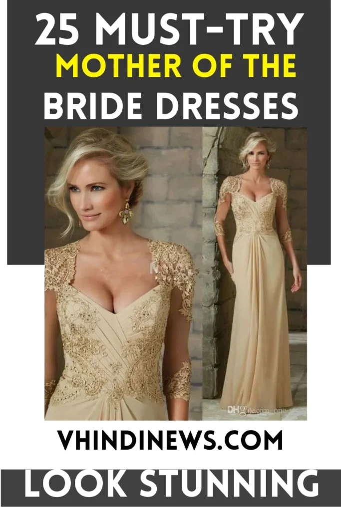 20 Gorgeous Mother of the Bride Dresses Trendy Wedding Premium Dresses for Brides Mother 1