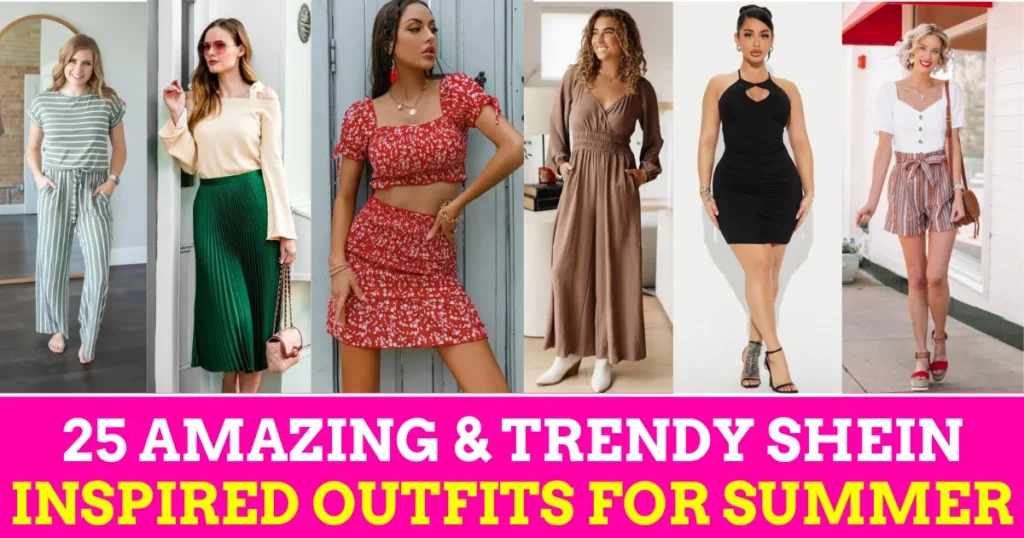 Shein Inspired Outfits for Summer