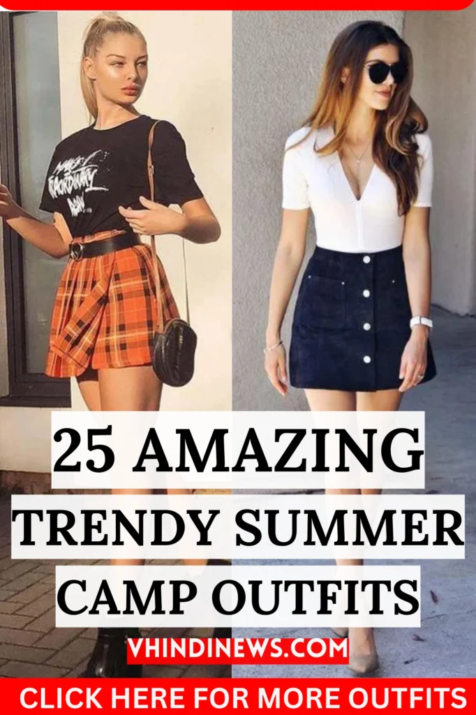 SUMMER CAMP OUTFITS