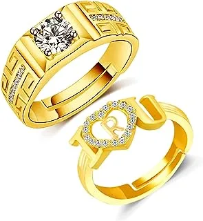 Top 50 Engagement Gold Rings for Couples 17