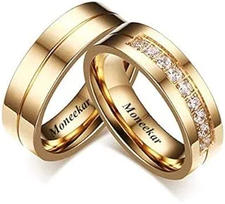 Top 50 Engagement Gold Rings for Couples 6