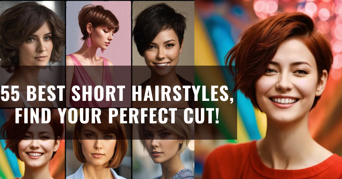55 Best Short Hairstyles for Women in 2024: Find Your Perfect Cut!