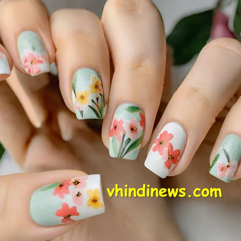 Short Sweet Spring Nail Trends 2024 for the Minimalist Manicurist 17