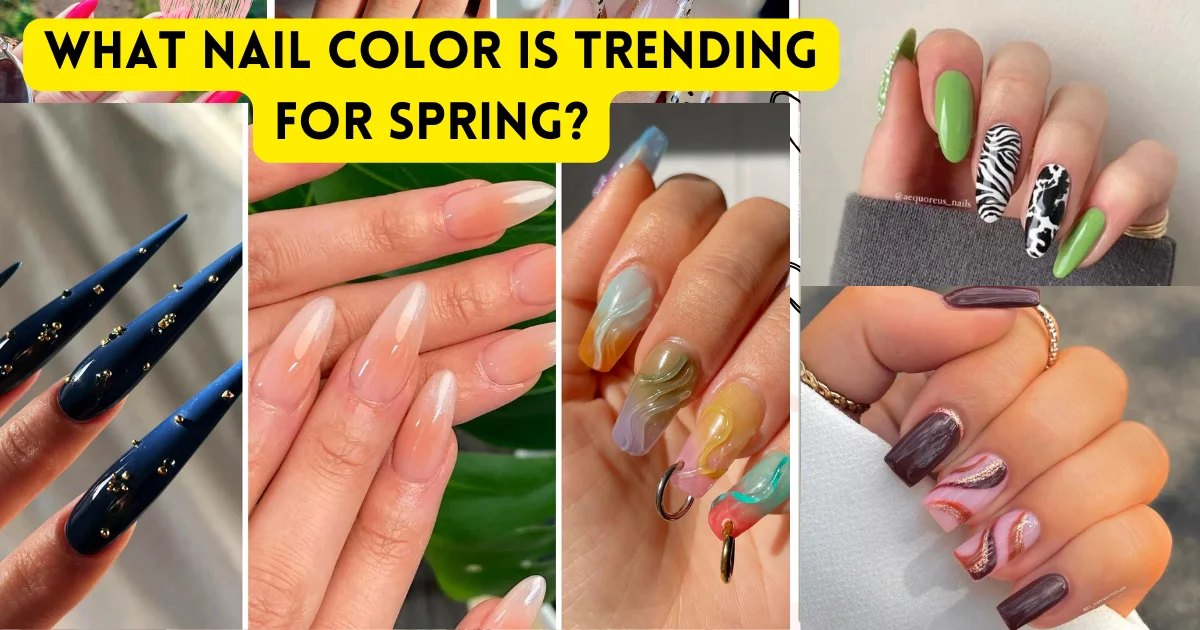 What nail color is trending for spring
