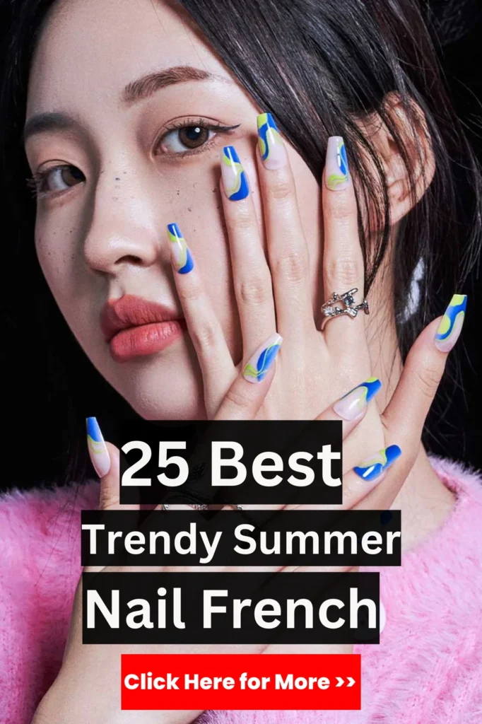 25 Best Trendy Summer Nail French 4 1