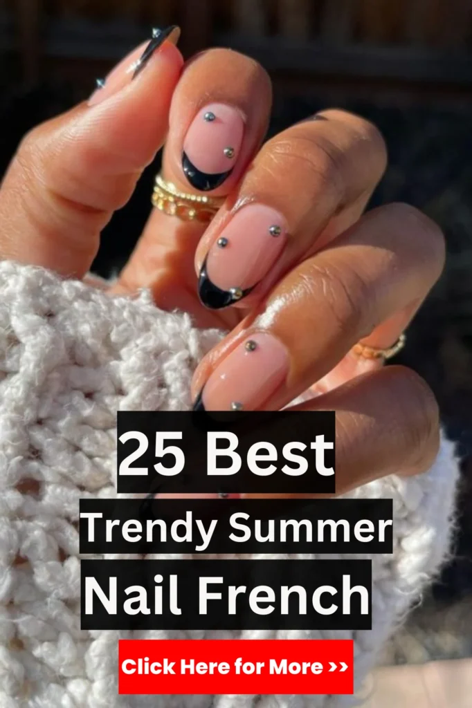 25 Best Trendy Summer Nail French 8 1