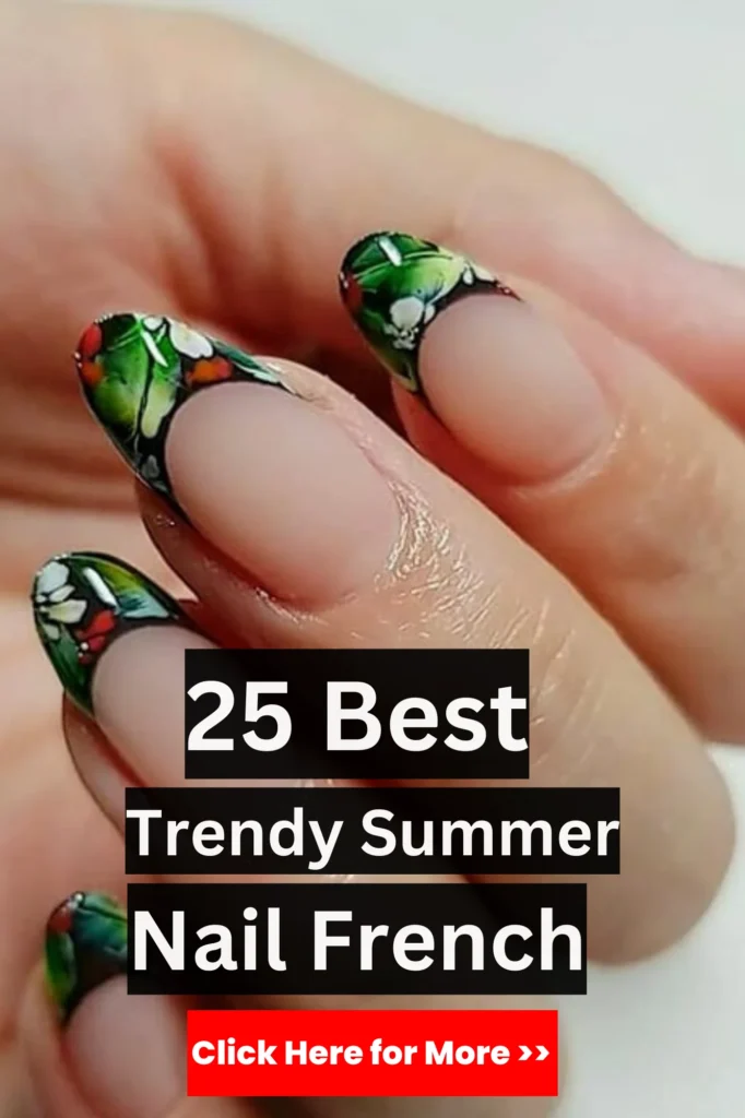 25 Best Trendy Summer Nail French 9 3