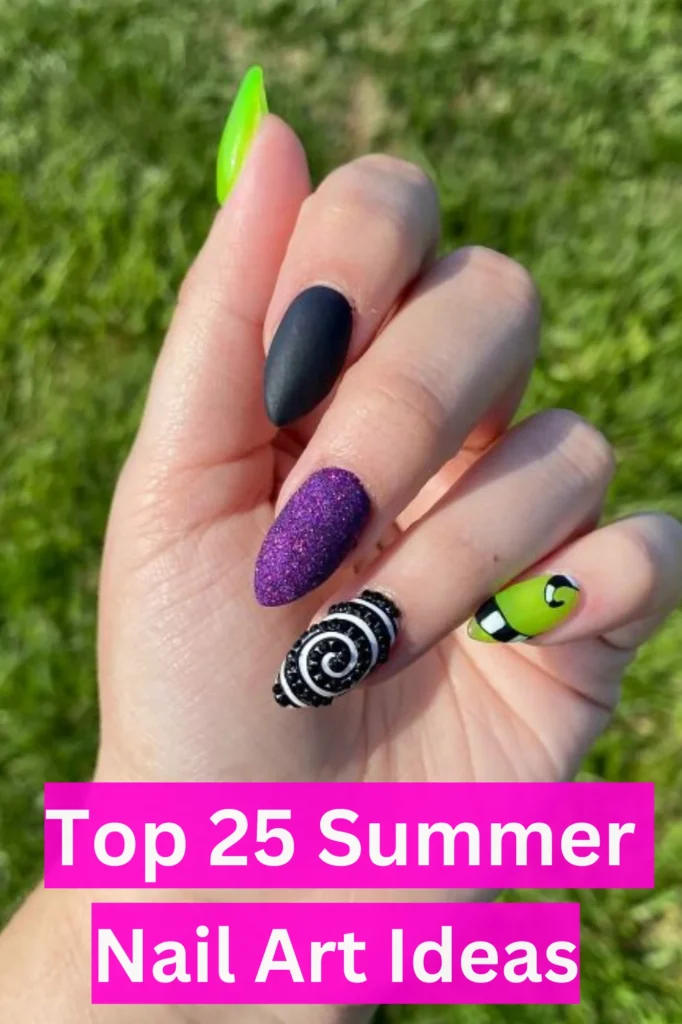 Top 25 Summer Nail Art Ideas for 2024 Beach Ready to City Chic 7