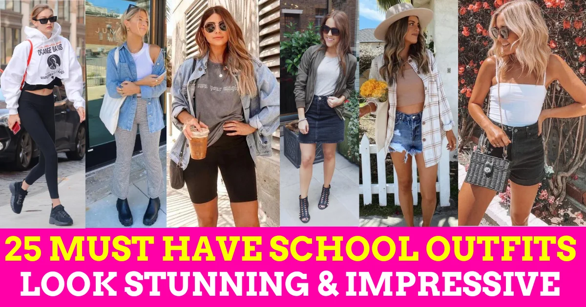 school outfits for girls - best outfits for school