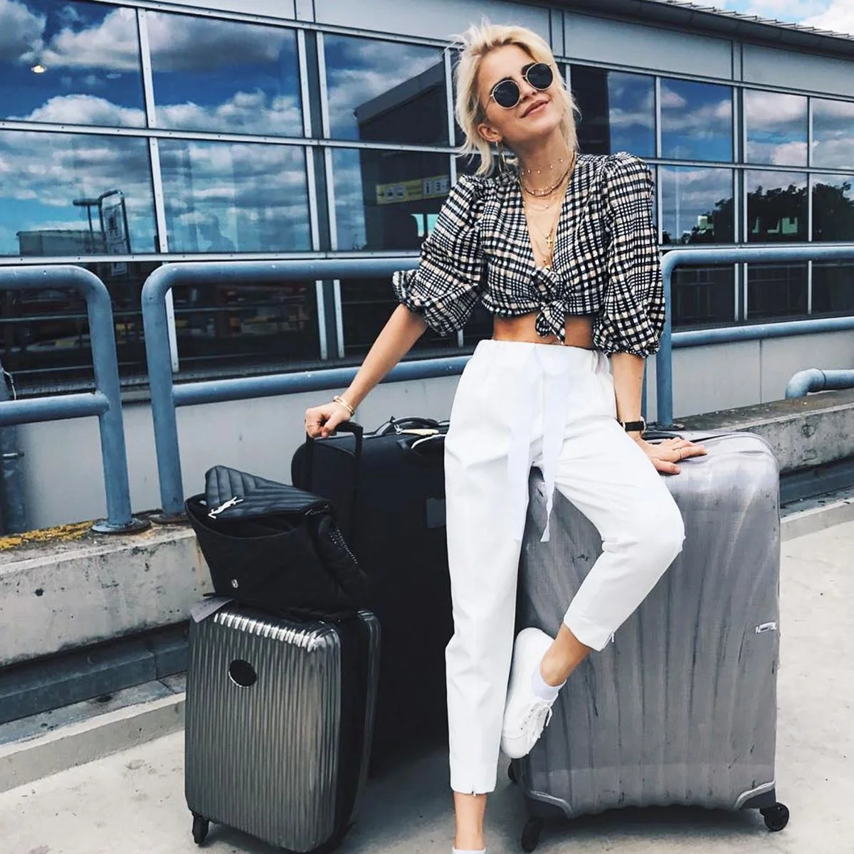 AIRPORT OUTFIT IDEAS FOR SUMMER 2024 6 1