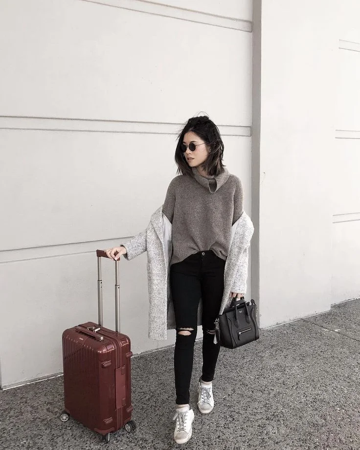 Airport Outfit Ideas vhindinews 7