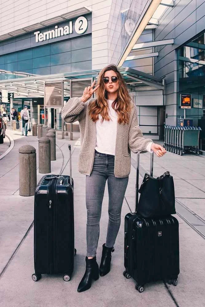 Airport Outfit Ideas vhindinews 8