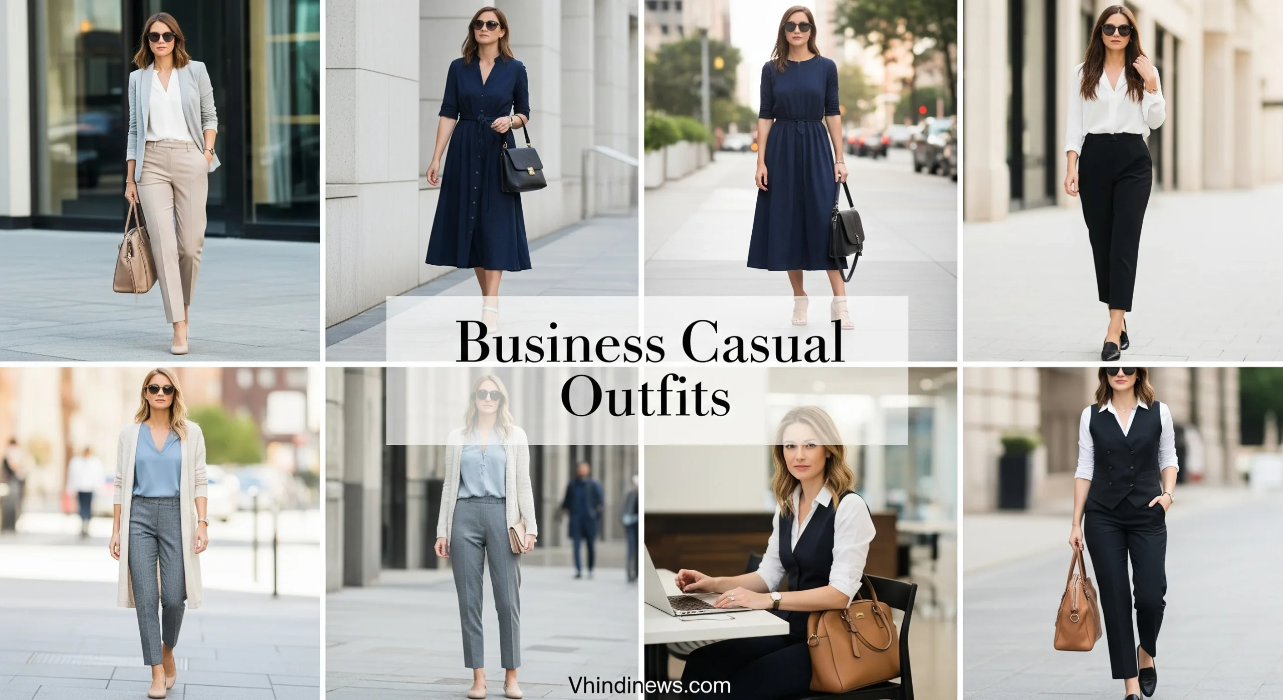 How to Style Professional Business Casual Outfits in Spring for Women – Spring to Summer 2026.