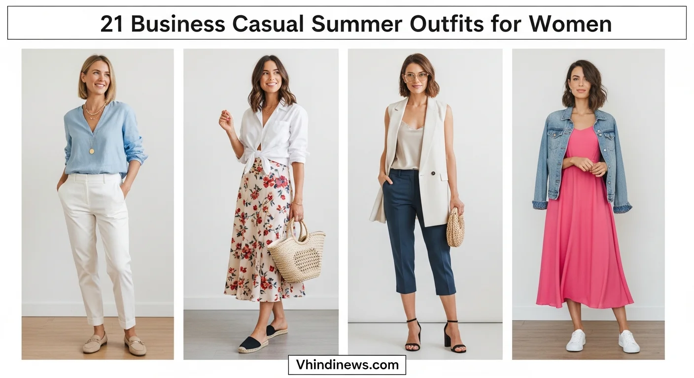 77 Business Casual Summer Outfits for Women to Stay Cool and Stylish