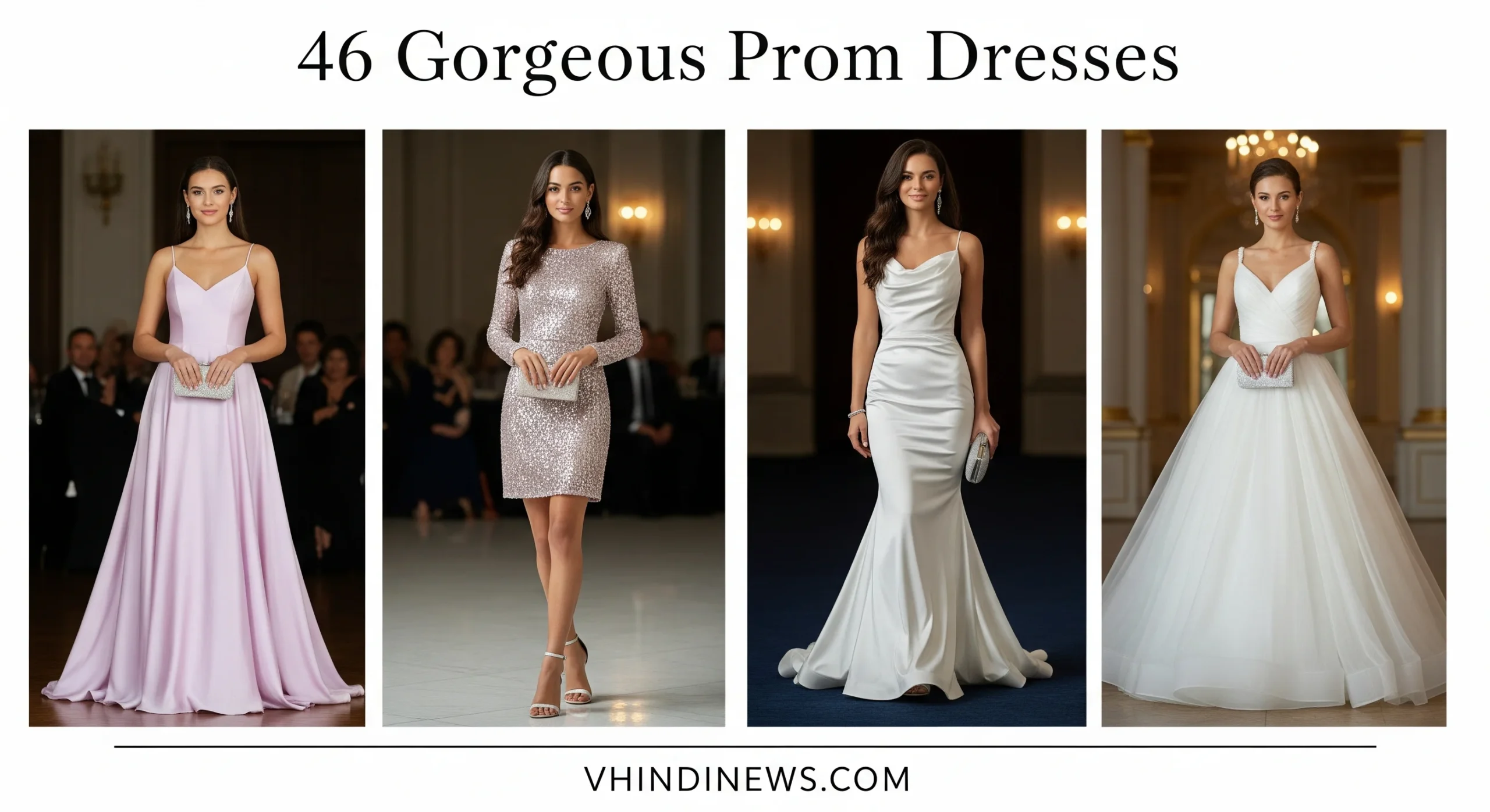 Top 46 Gorgeous Prom Dresses for Prom Party: 46 Long Prom Dresses