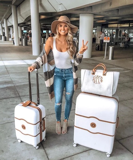 How To Dress For Airport Top 25 Airport Outfits For Long Flights vhindinews 5