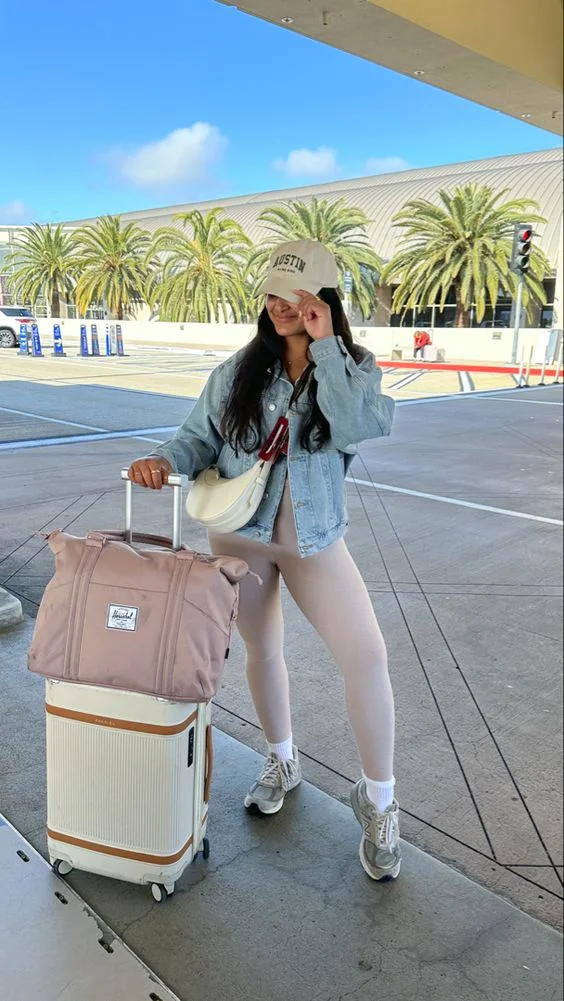 Top 35 Cute and Comfy Airport Outfits for Summer 2024 Travel in Style VHINDINEWS 11