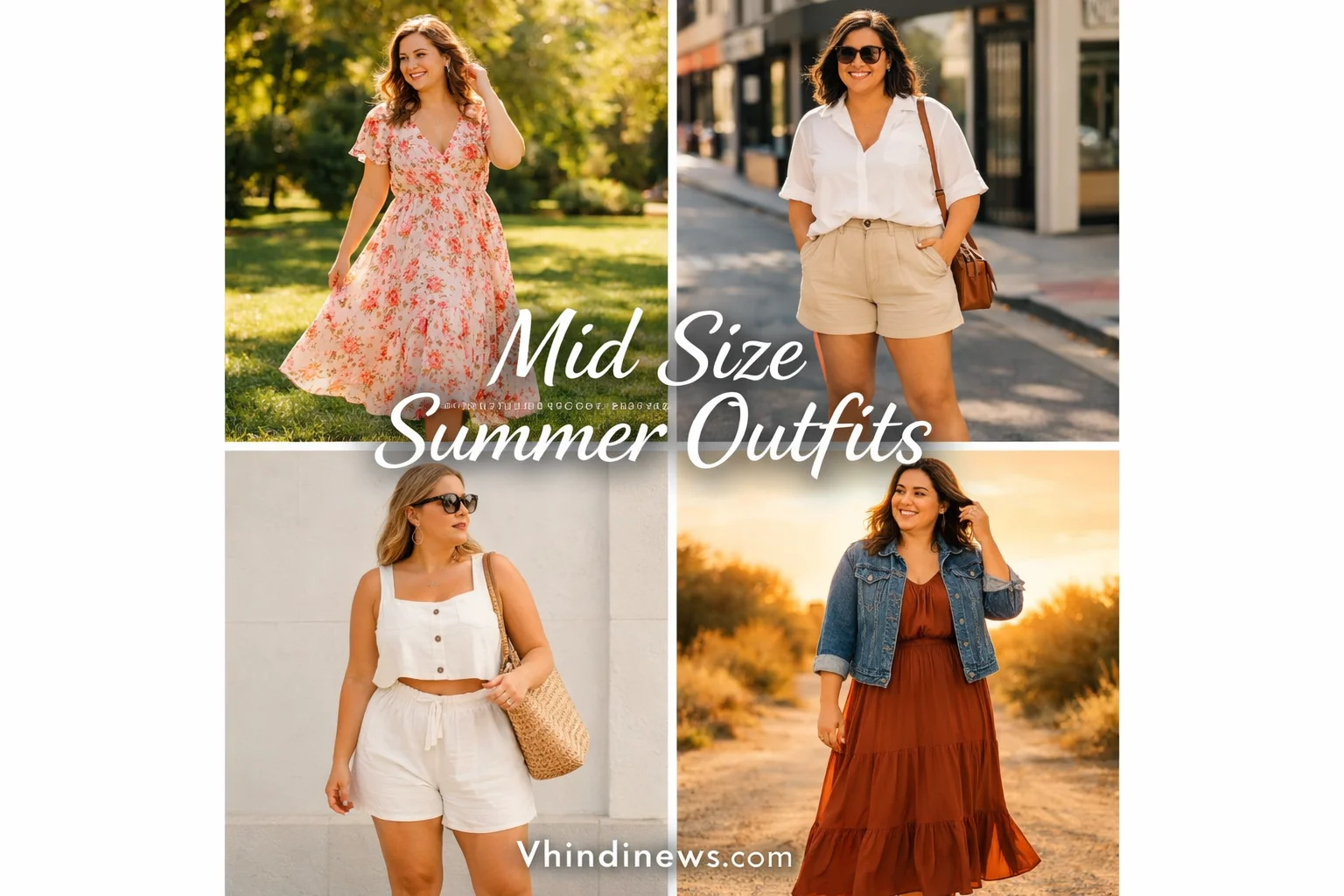45 Mid size Summer Outfits: What to Wear to Flaunt Your Curves