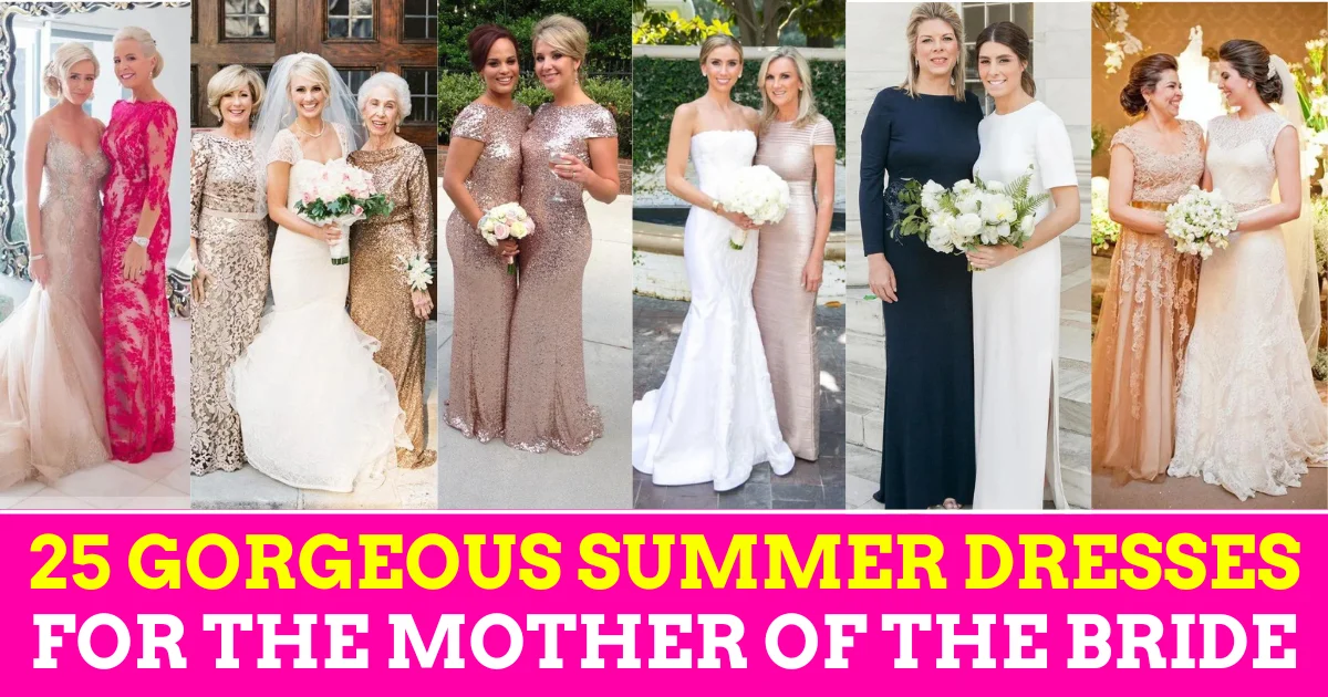 25 Gorgeous Summer Dresses for the Mother of the Bride