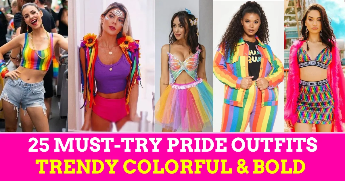 25 Best Pride Outfits: Celebrate with Colorful and Bold Looks
