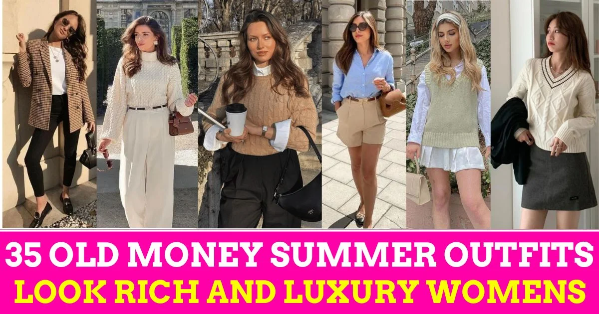 35 Old Money Summer Outfits: What to Wear to Look Luxury & Rich Women