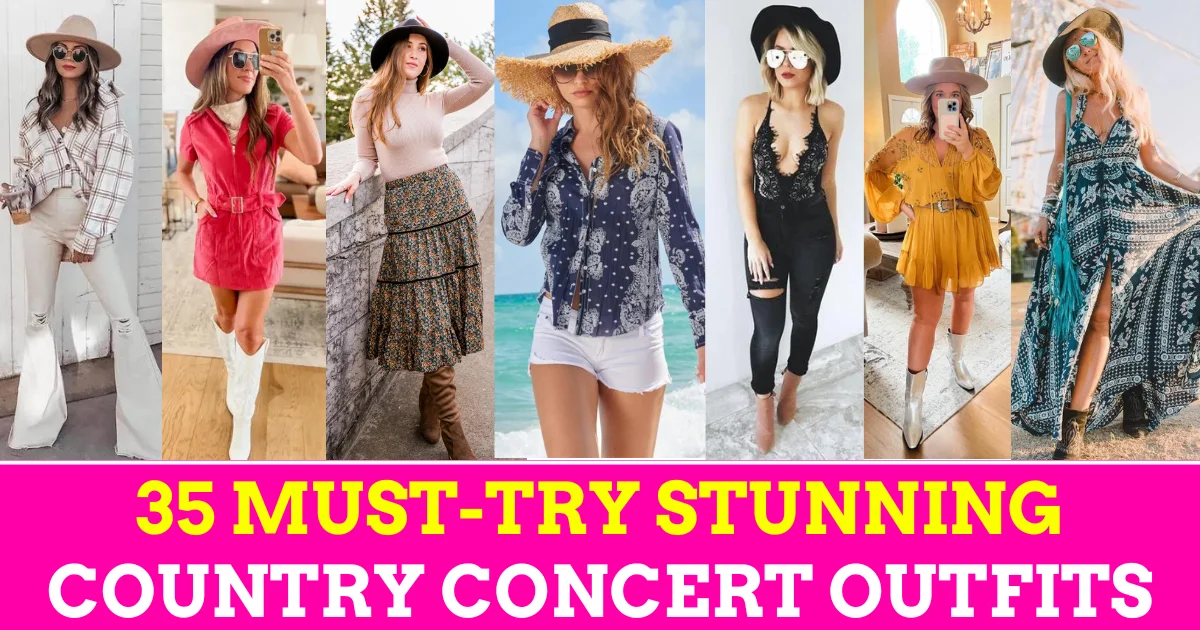 What to Wear to a Country Concert: 35 Stylish Country Concert Outfits