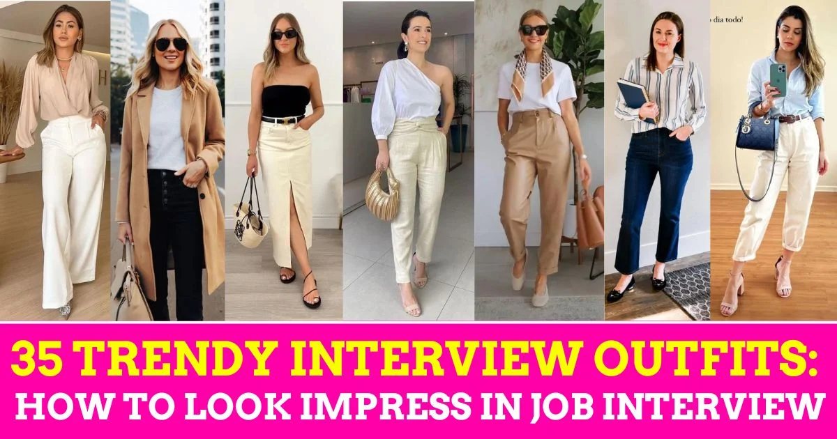 35 Perfect Interview Outfits for Women: What to Wear on Interview to Make a Great Impression