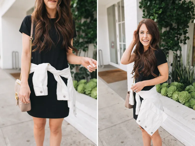How to Style tshirt dress