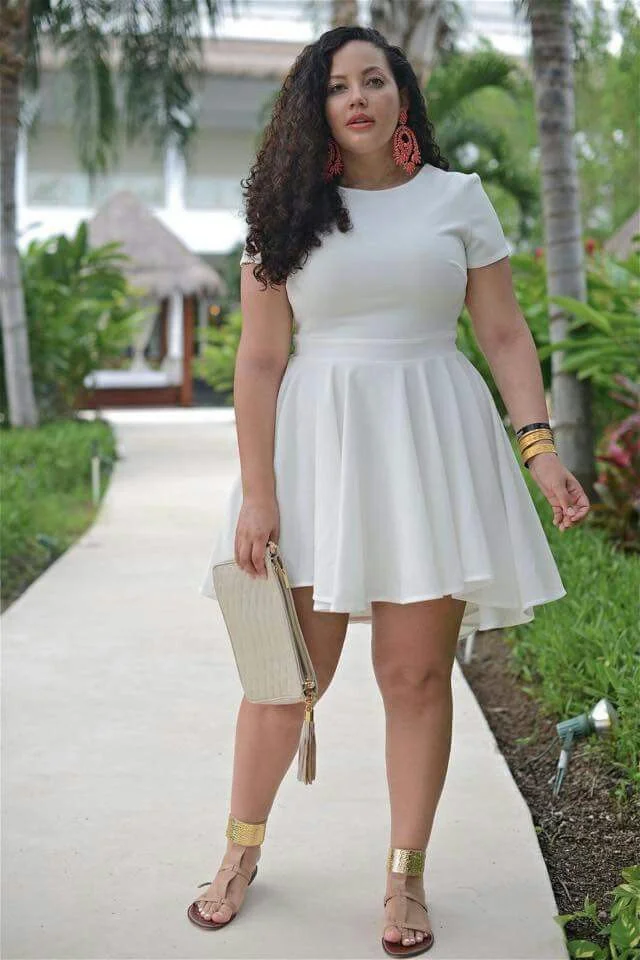 Trendy Thick Girlfriend Outfits for Summer plus size outfits vhindinews 8