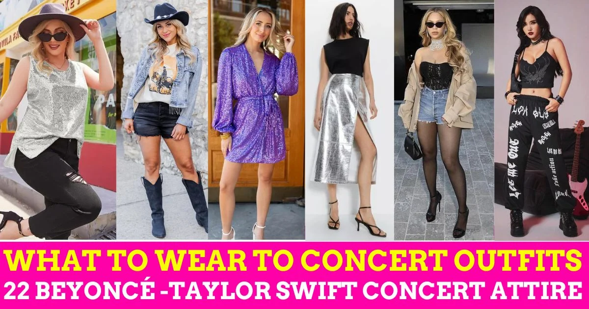 What to Wear to Concert Night Outfits