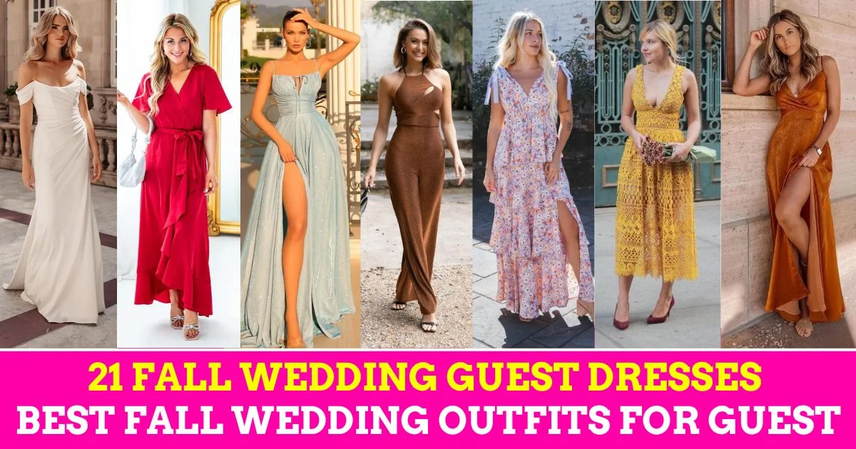Fall Wedding Guest Dresses