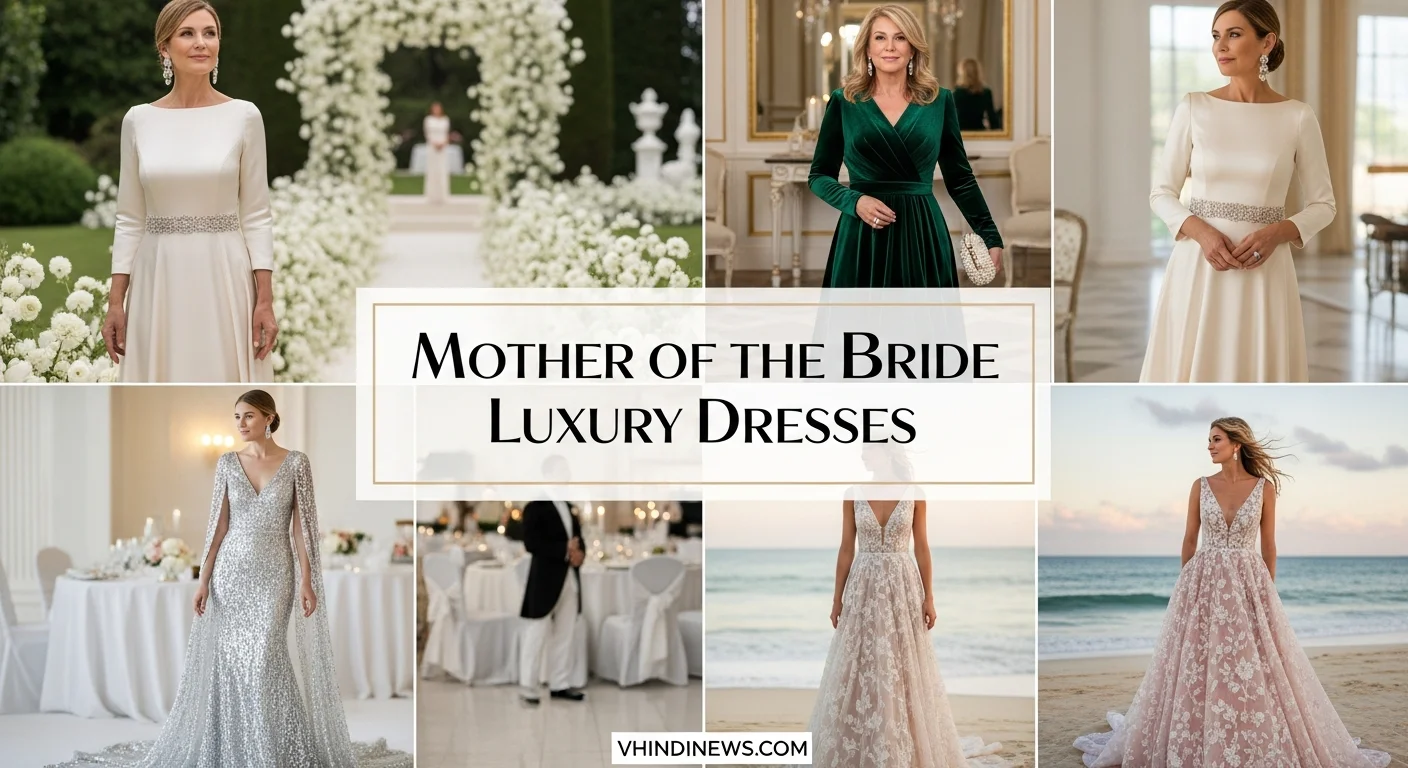 45 Elegant Mother of the Bride Luxury Dresses 2026: Classy and Billionaire Dress