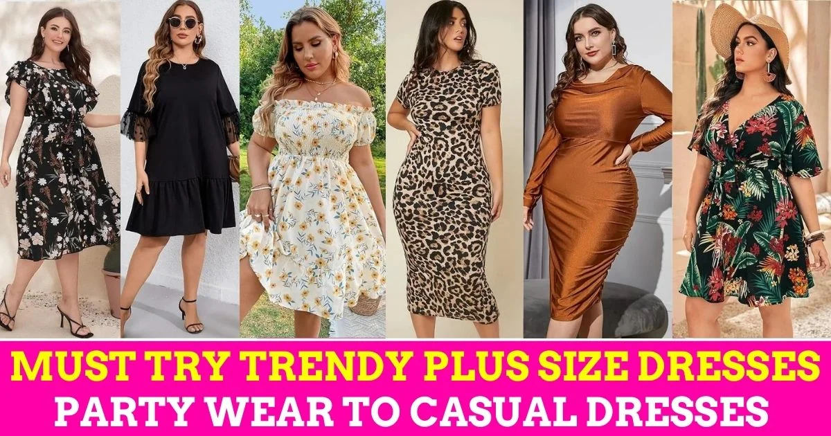 25 Trendy Plus Size Dresses: Best Party Wear to Casual Dresses for Curvy Women