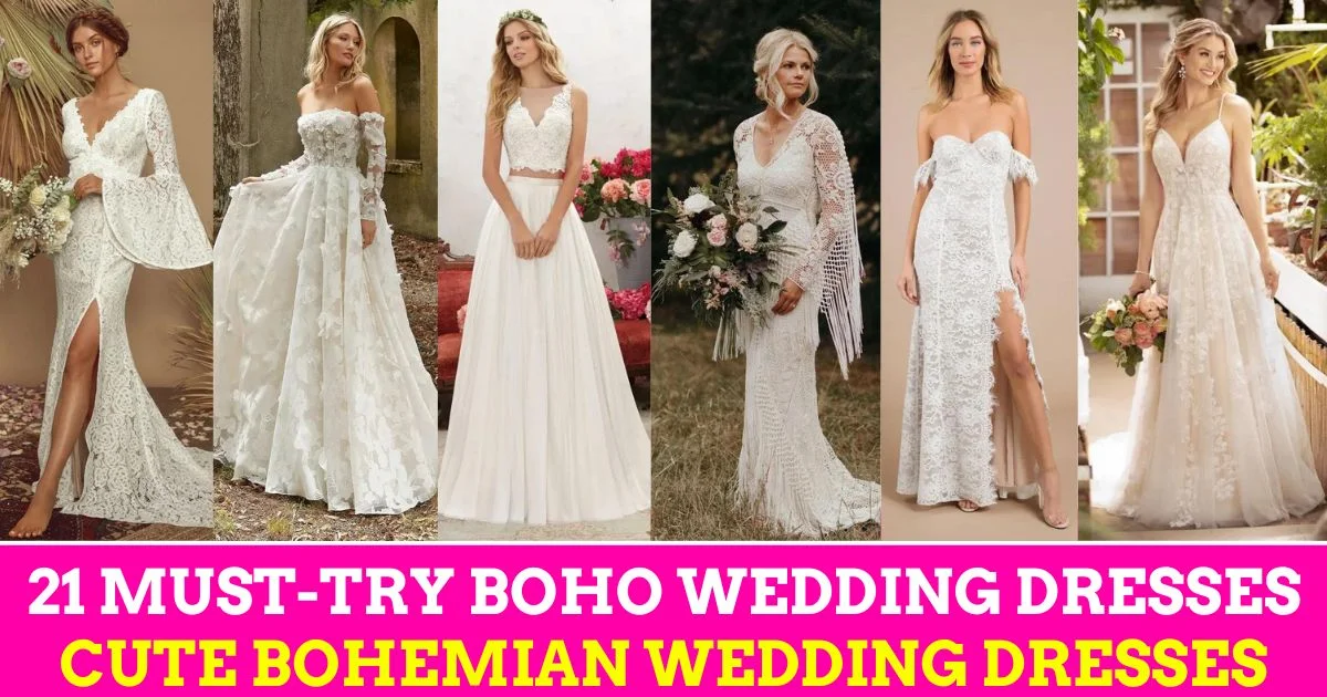 Bohemian Wedding Dresses