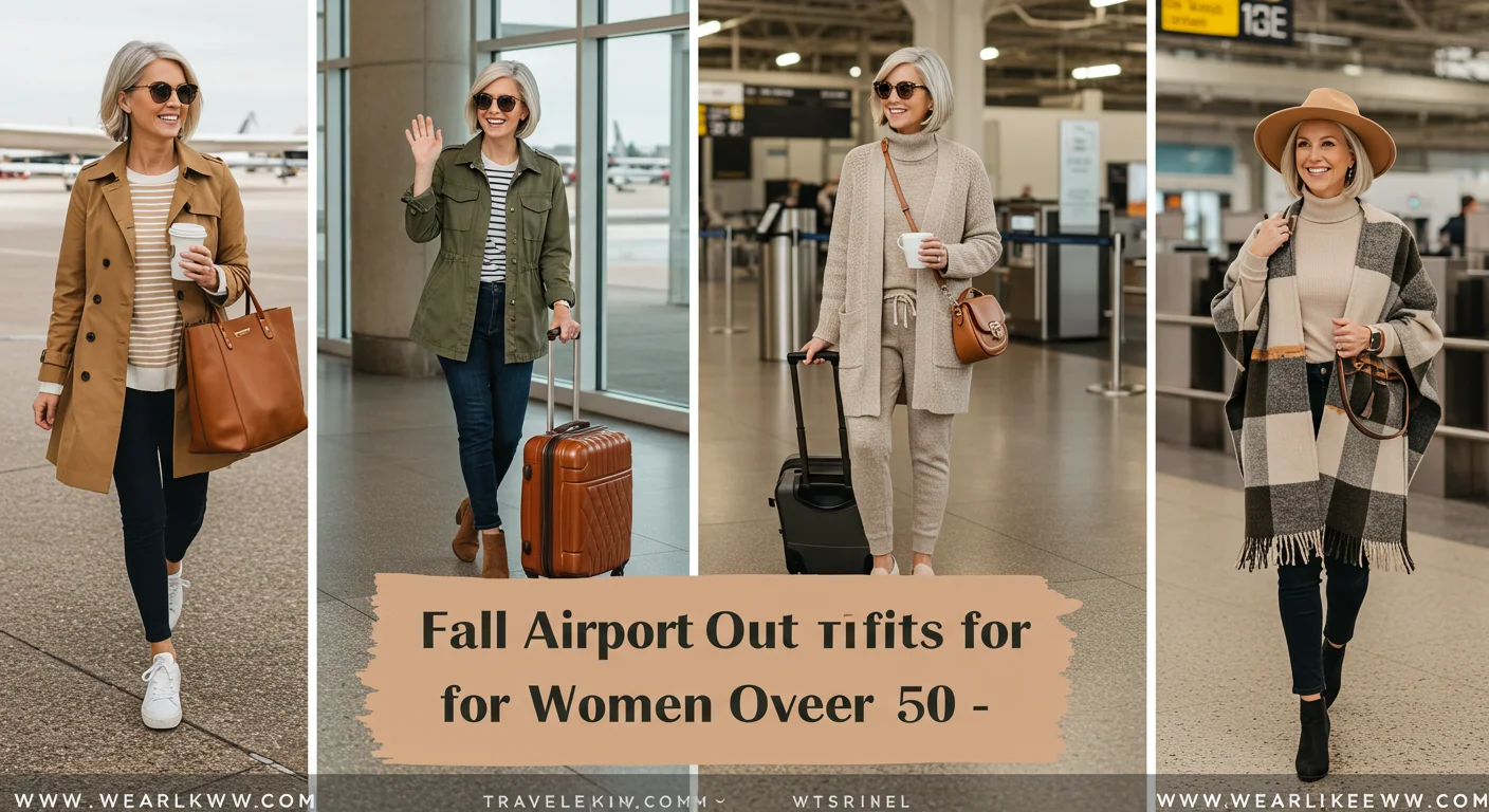 I’m a Fashion Blogger Over 50, and These Are the 21 Best Fall Airport Outfits for Effortless Travel Style
