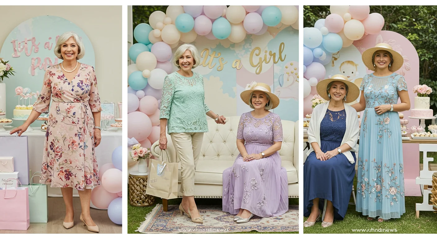 What to Wear in a Baby Shower Outfit for Grandma: 25 Baby Shower Fashion for Grand Mother
