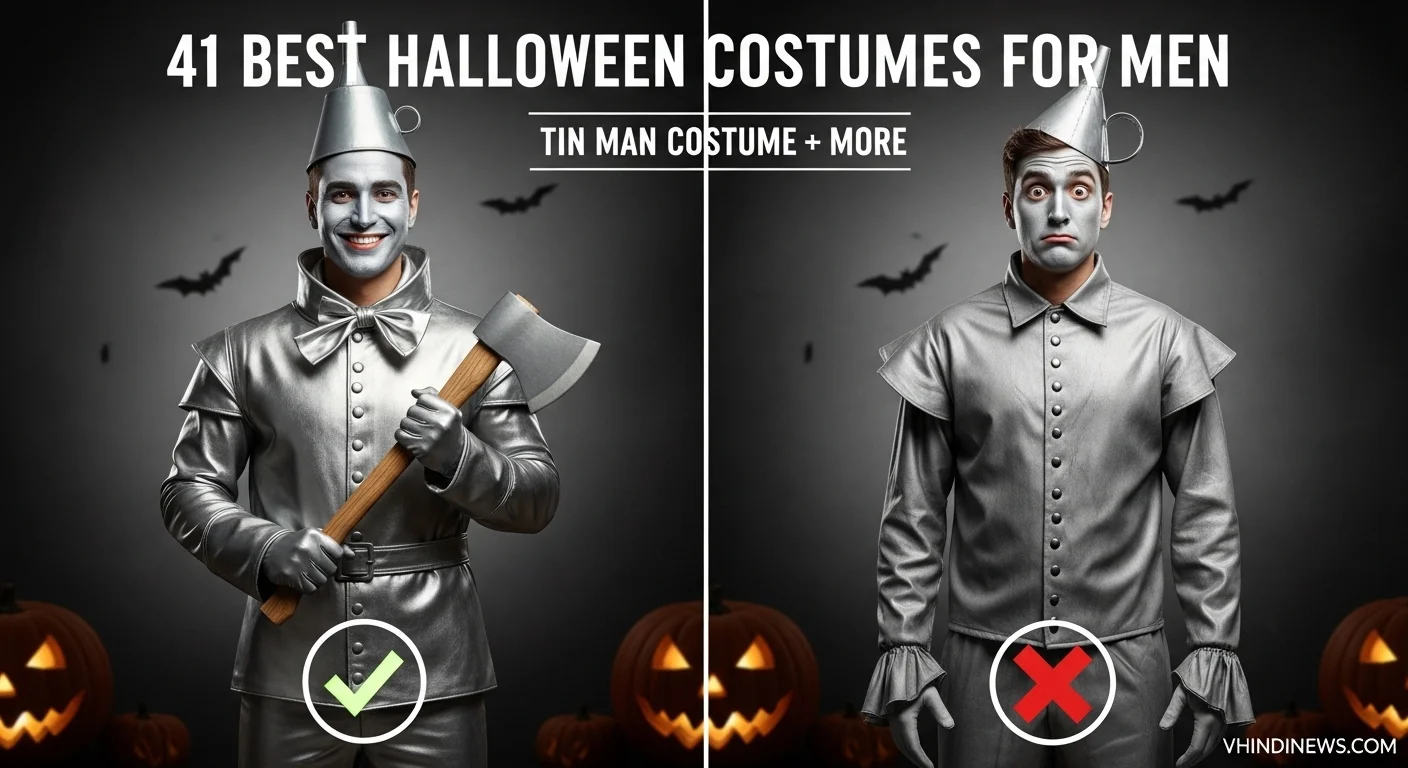 Tin Man Costume: Explore 41 Best Halloween Costumes for Men