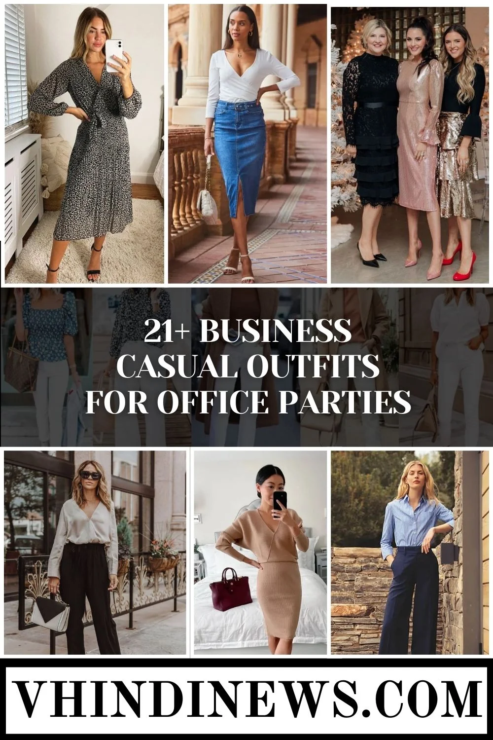 Top 20 Women’s Business Casual Outfits for Office Parties: Stylish & Professional Looks
