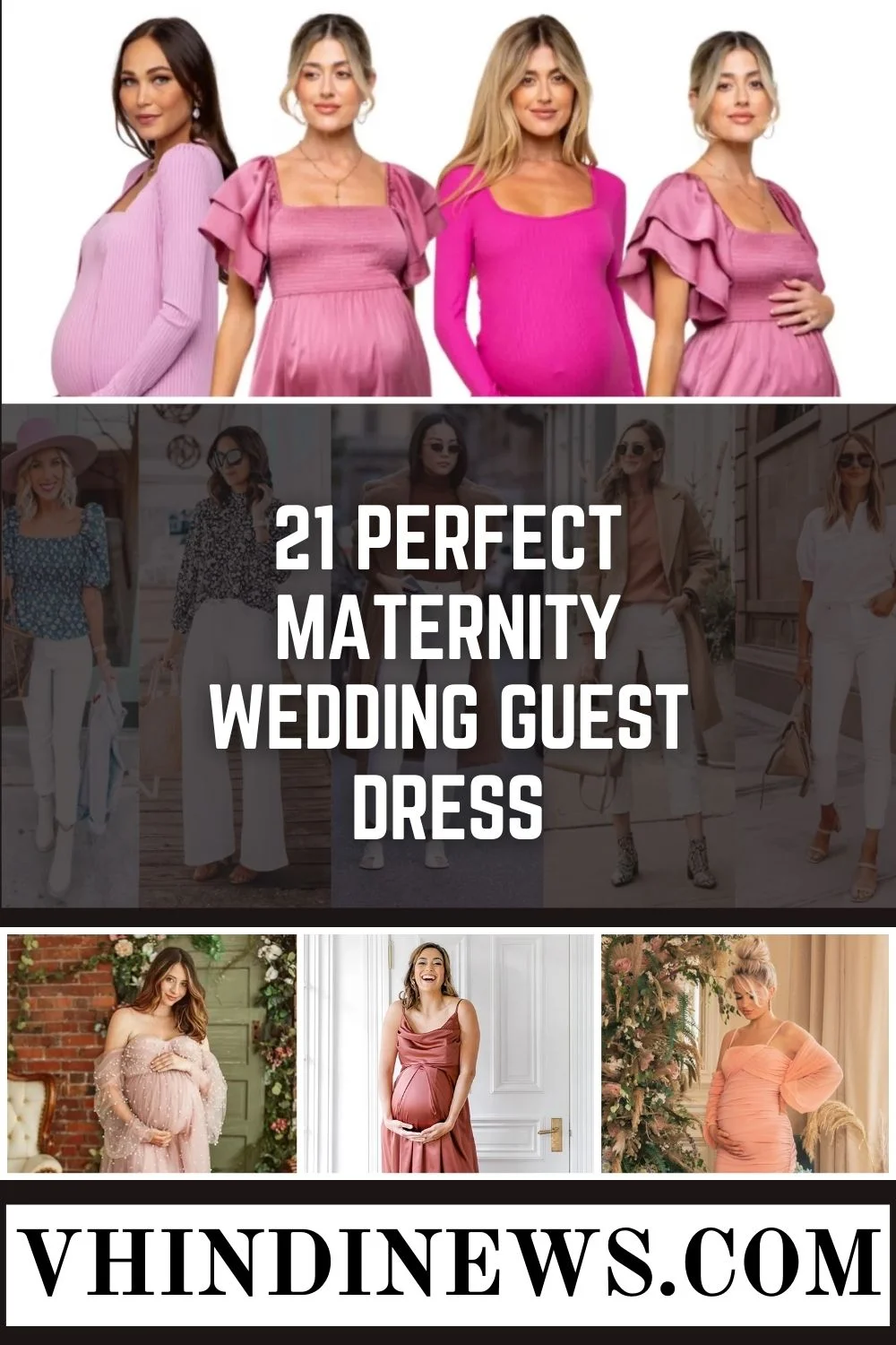 How to Choose Perfect Maternity Wedding Guest Dress: 21 Gorgeous Outfits for Expecting Moms