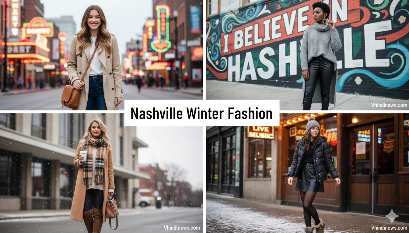 What to Wear in Nashville: 42 Best Women Winter Outfits to Wear in Nashville