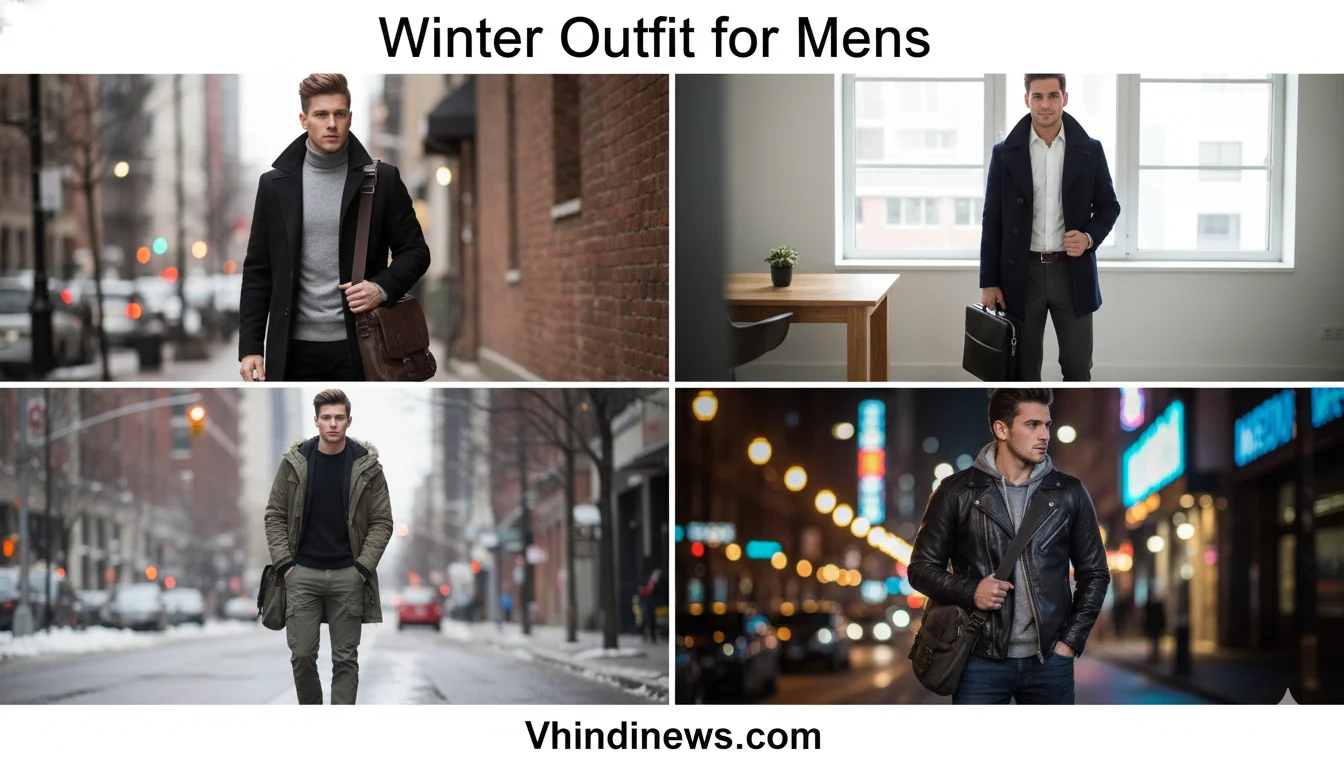 Upgrade Winter Wardrobe for Men: 42 Best Winter Outfit for Mens Stay Stylish in Winter