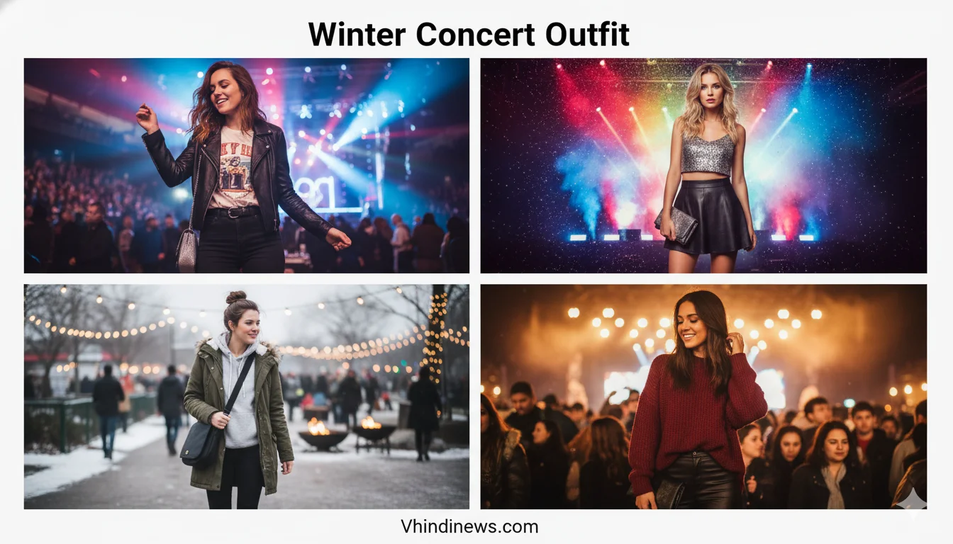 What to Wear to a Winter Concert Outfit for Women: 42 Trendy Outfits for Women