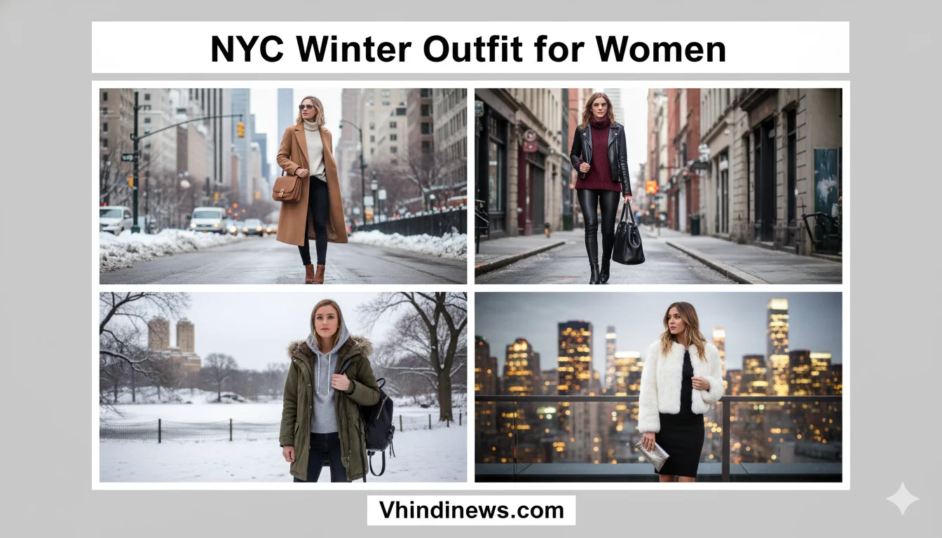 What to Wear in NYC Winter Outfit for Women in 2025: 42 Trendy NYC Outfit in Winter